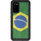 Brazil Flag Distressed Galaxy S20 Waterproof Case
